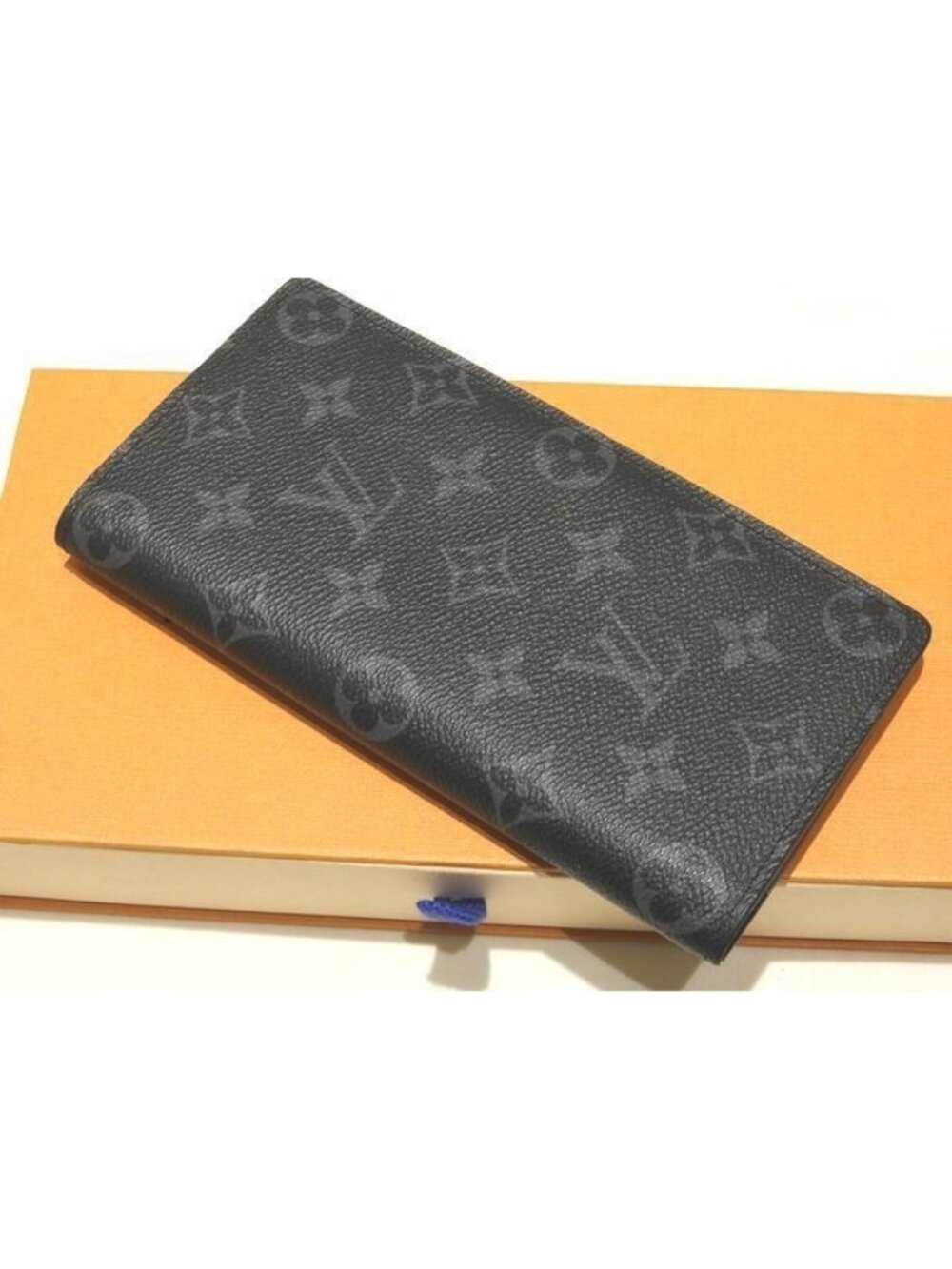 Louis Vuitton Brazza Bifold Wallet Monogram Eclipse Black